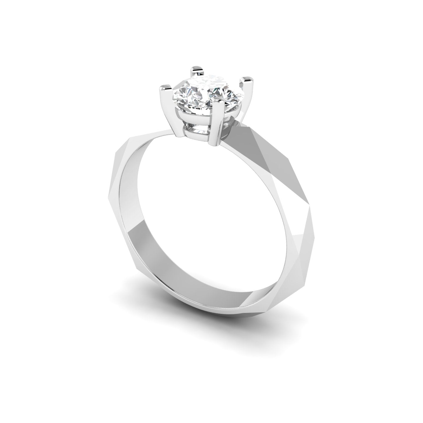 Regal Facet Ring