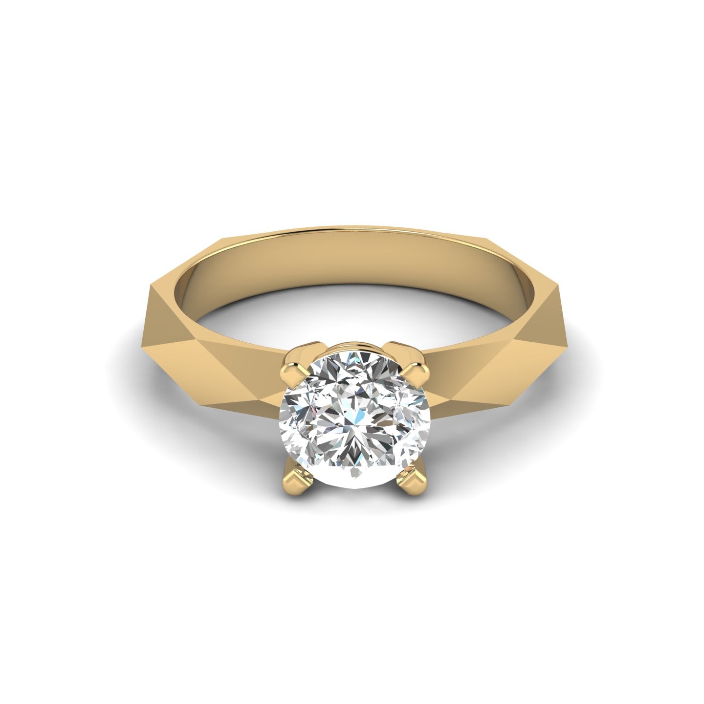 Regal Facet Ring