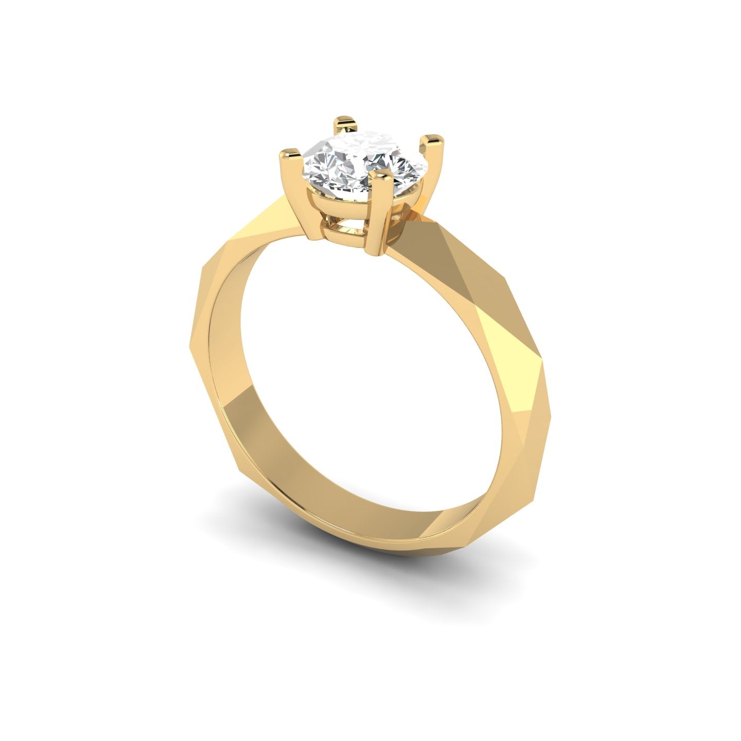 Regal Facet Ring