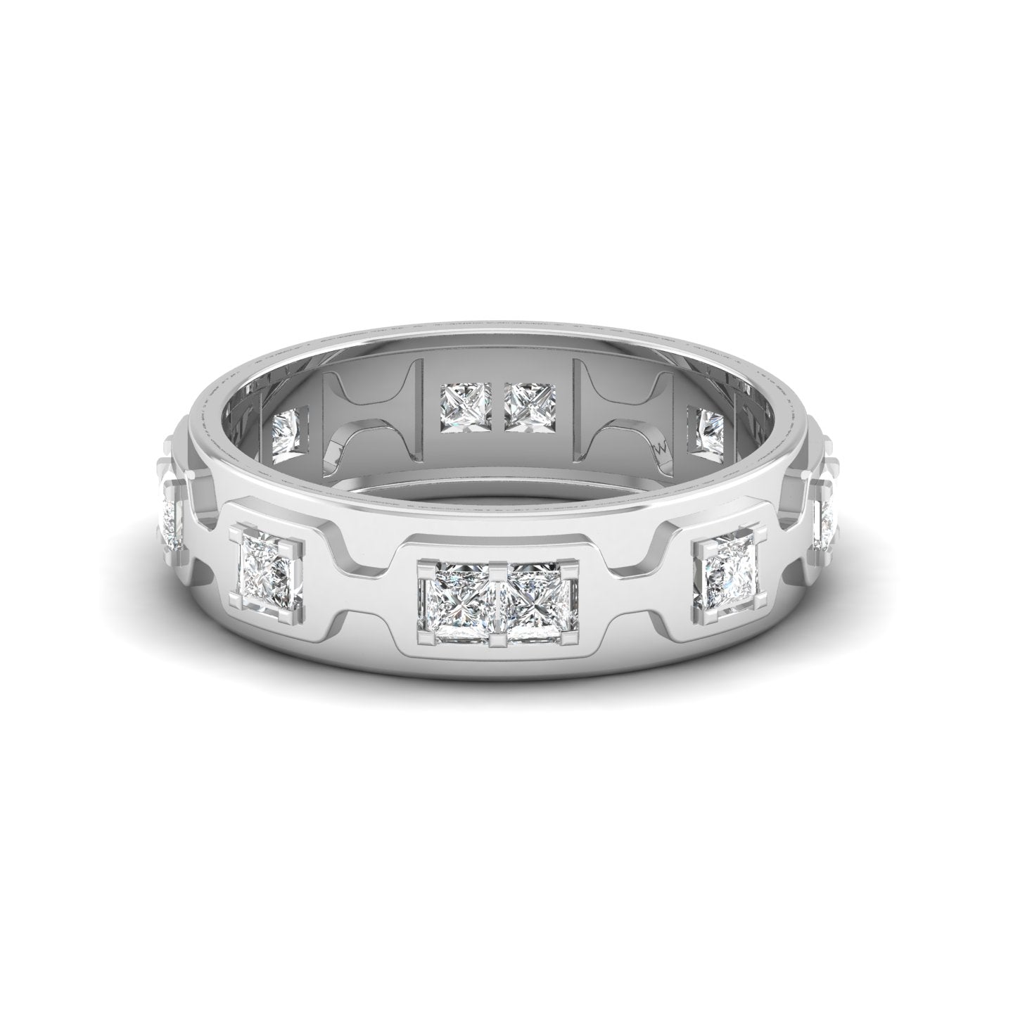 The Architect's Grid Ring