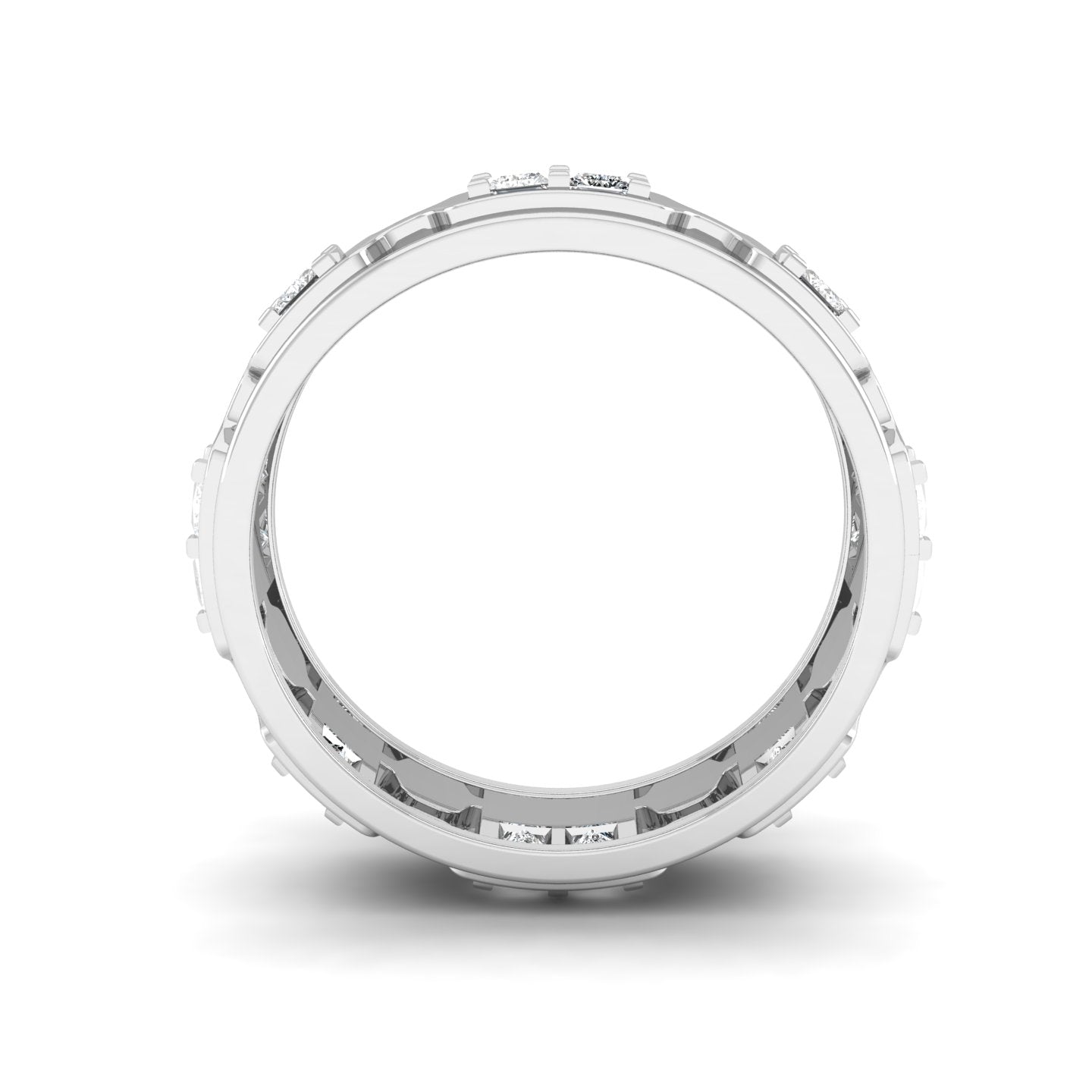 The Architect's Grid Ring