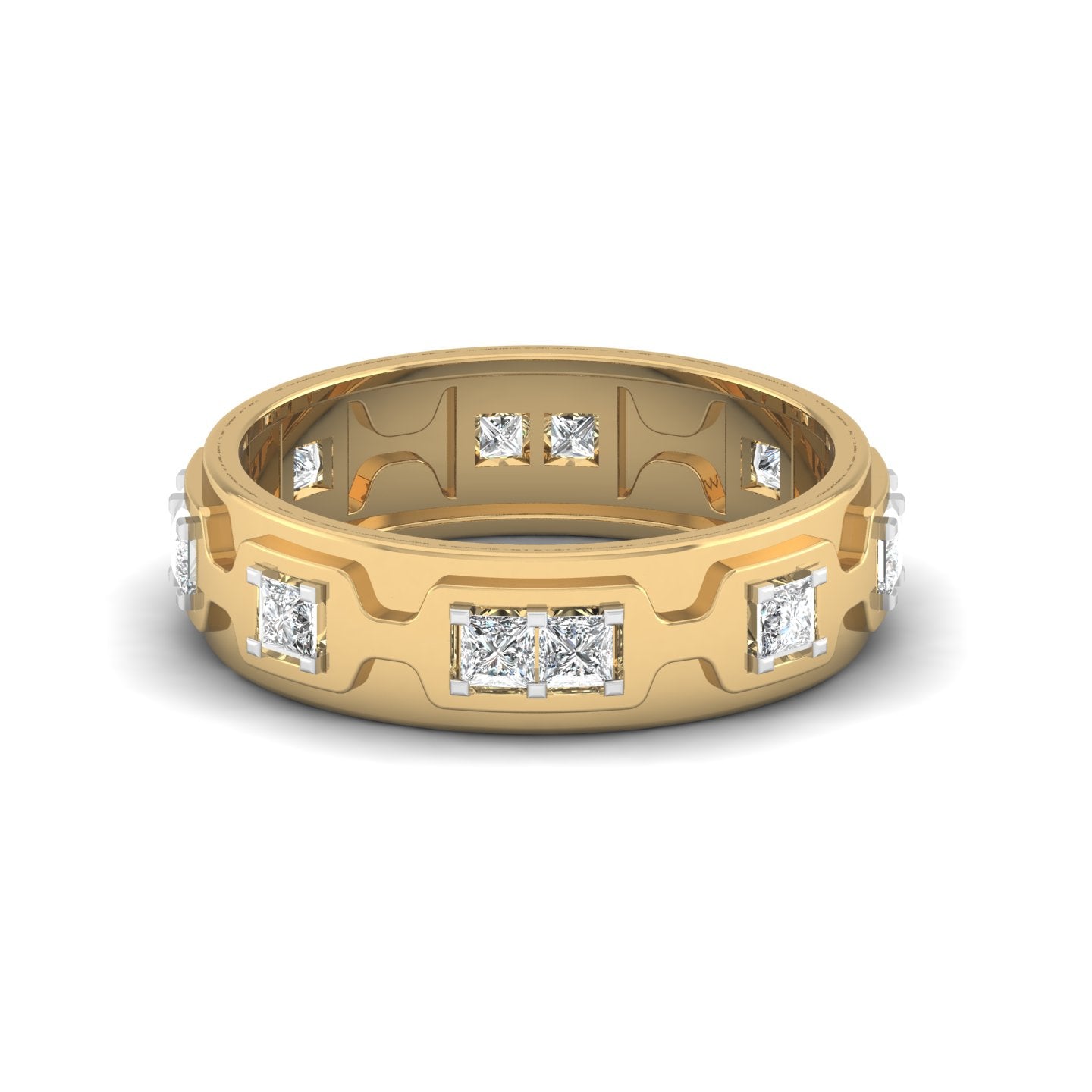 The Architect's Grid Ring