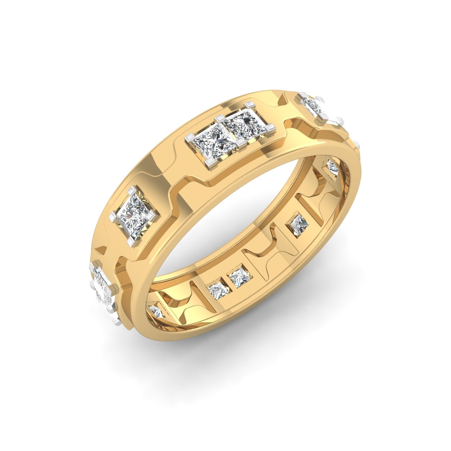 The Architect's Grid Ring