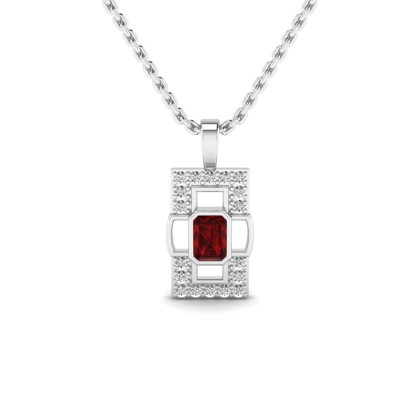 Ember Frame Pendant