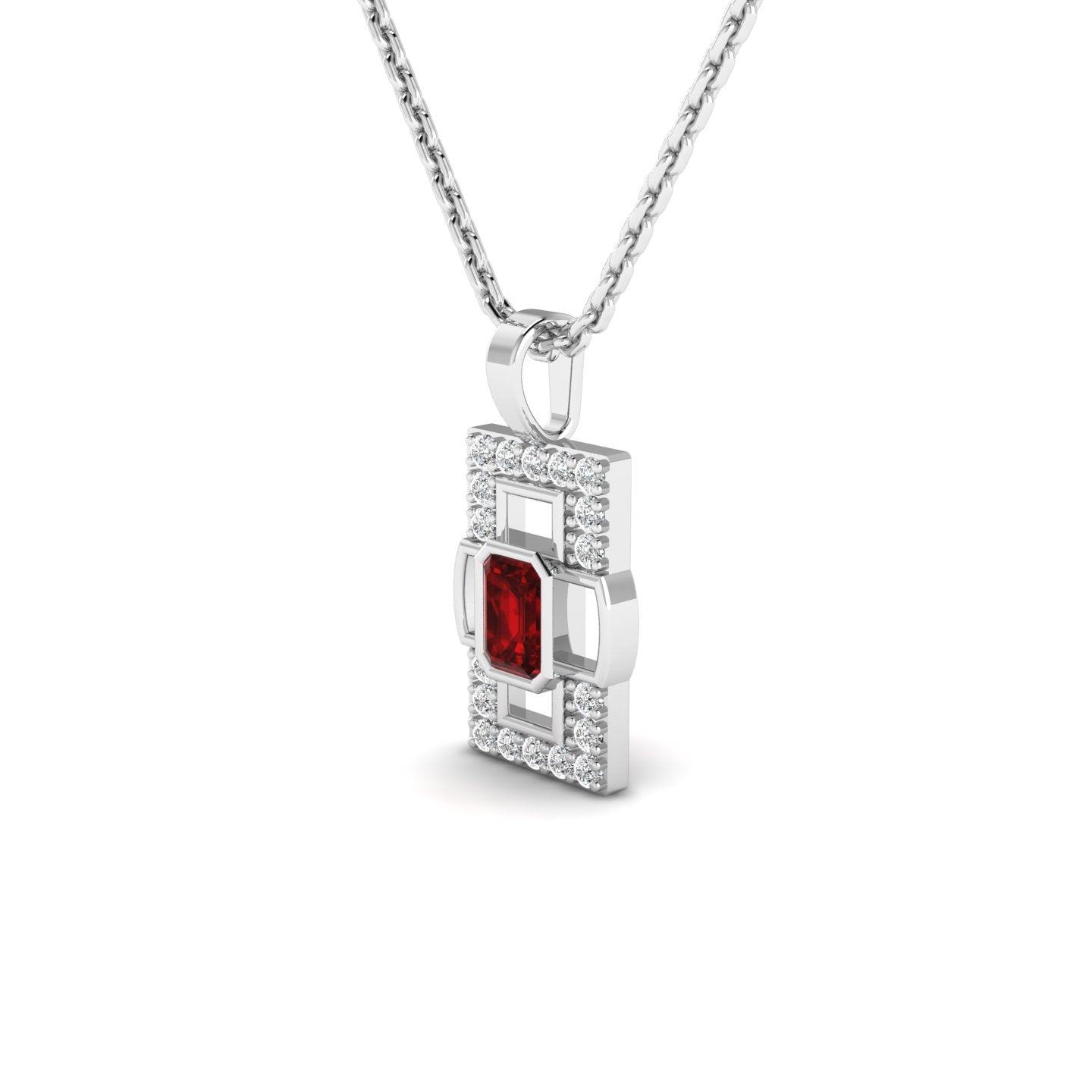 Ember Frame Pendant