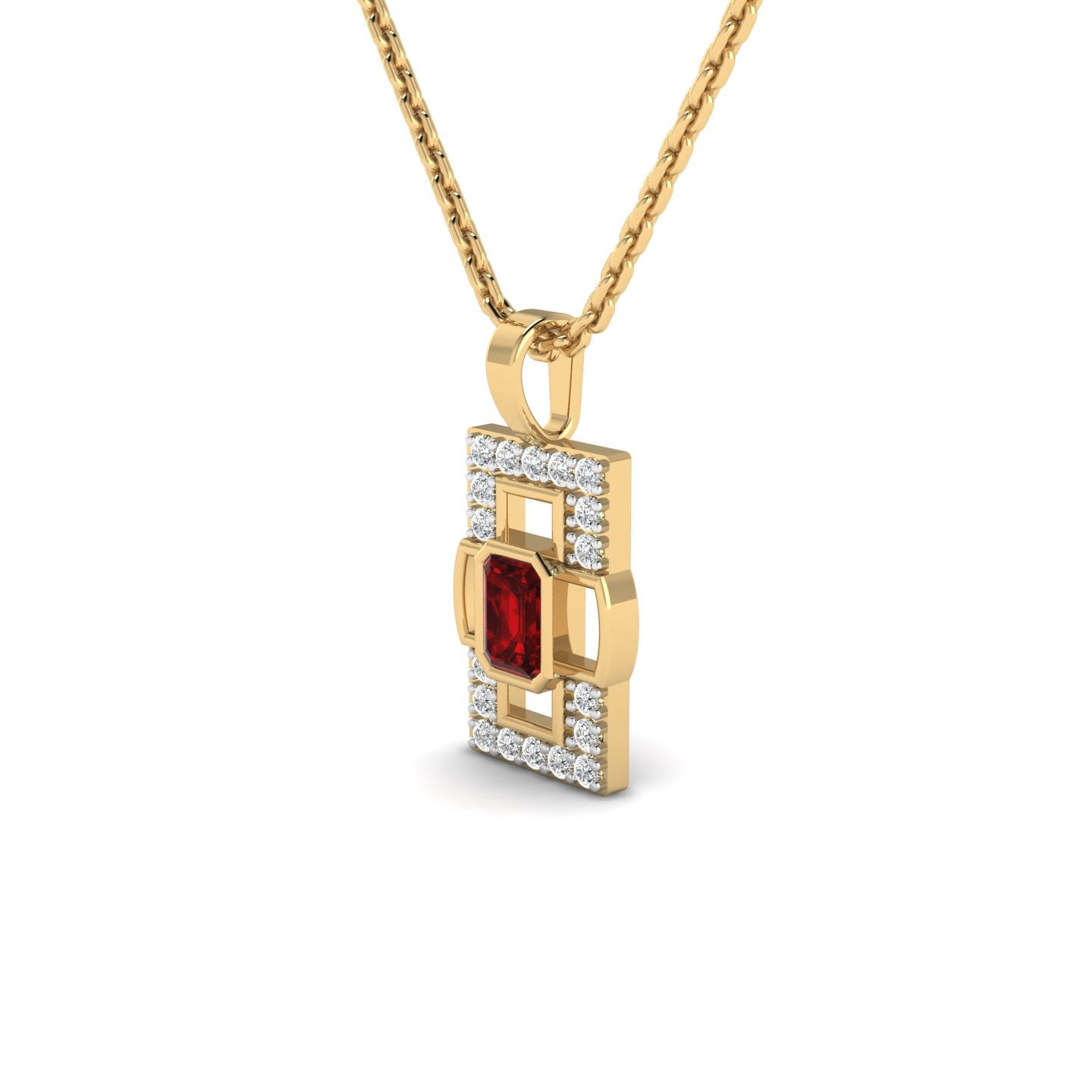 Ember Frame Pendant