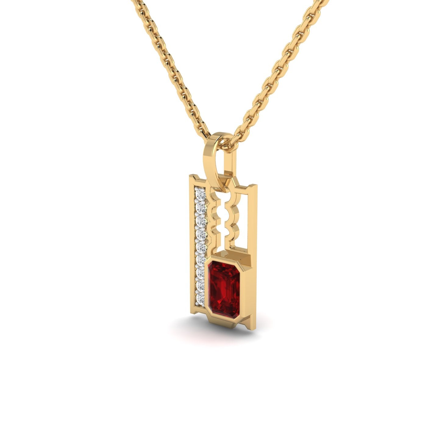 The Precision Blade pendant