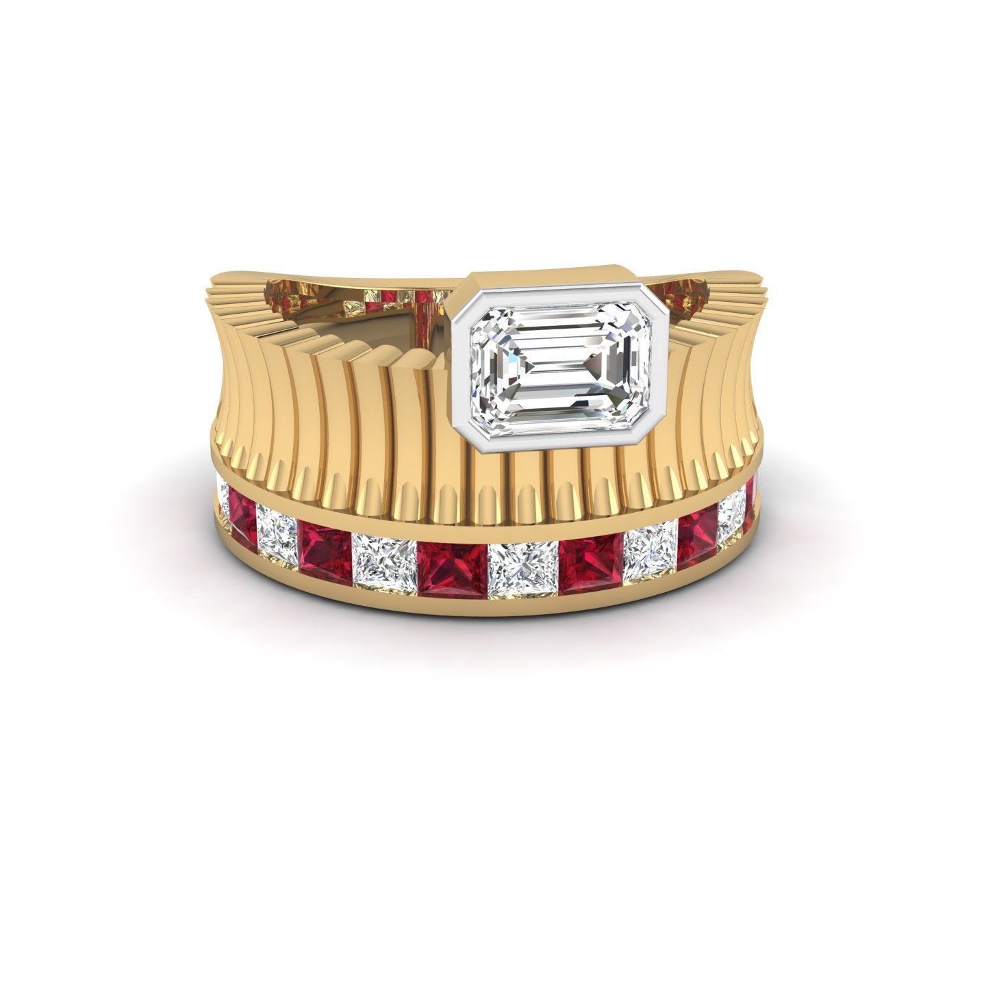 The Contrast Crown Ring