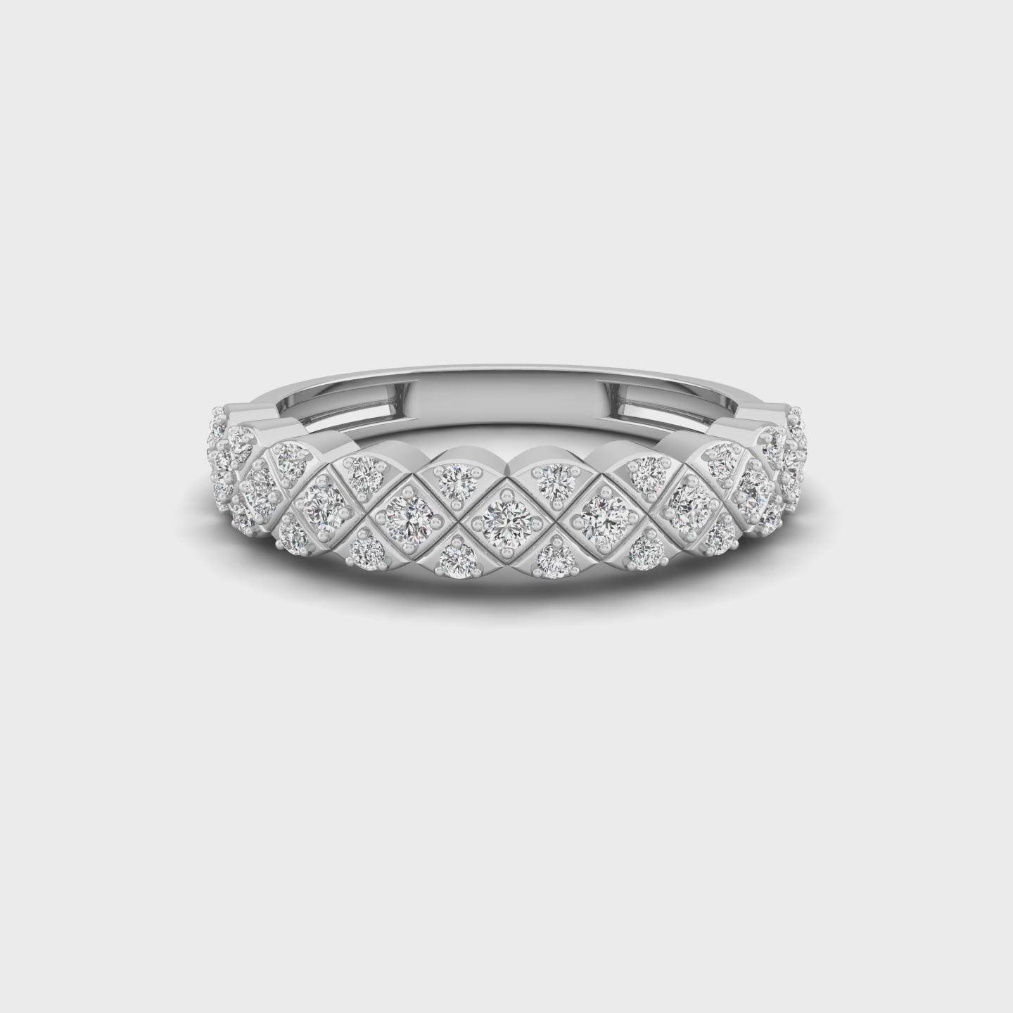 Tiered Facet Ring