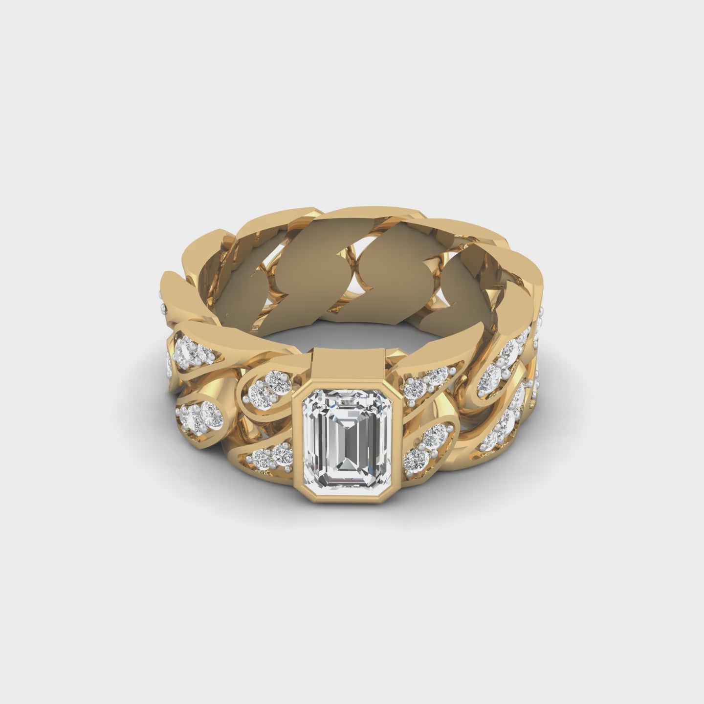 Cuban Link Statement Band