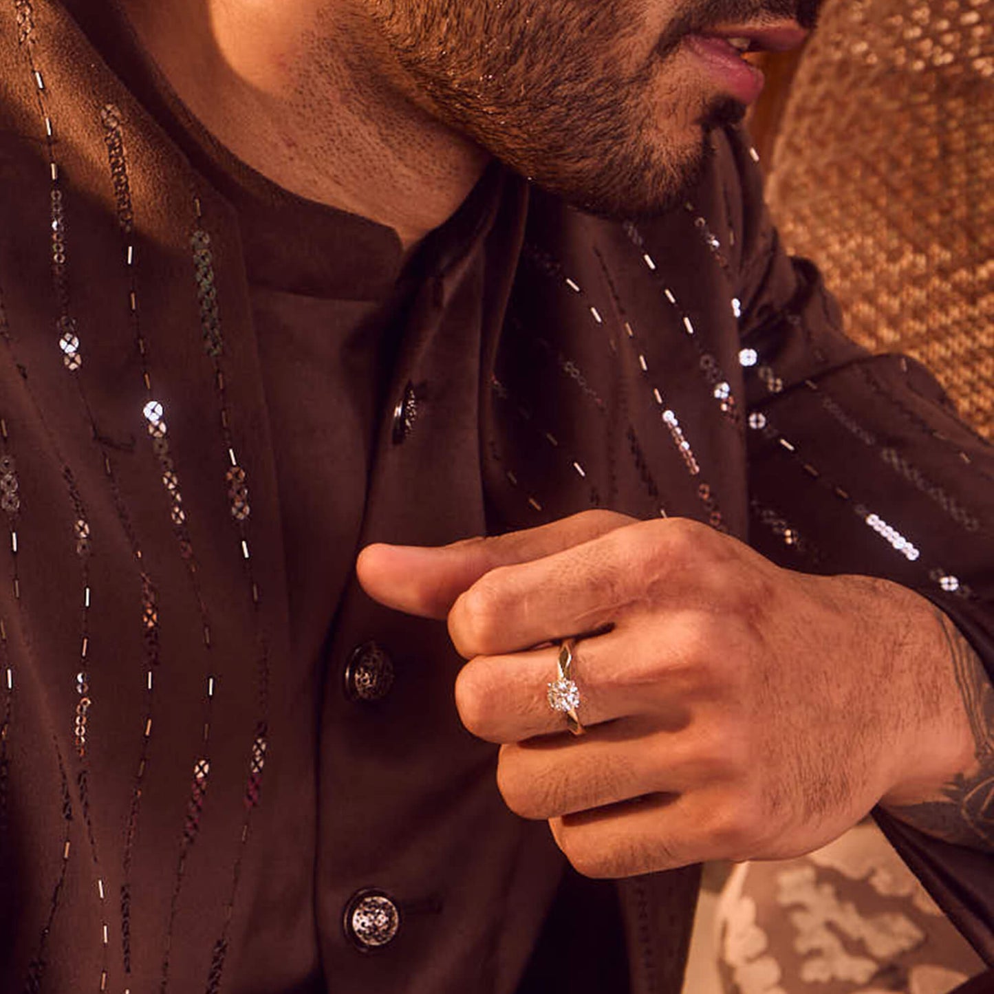 Regal Facet Ring
