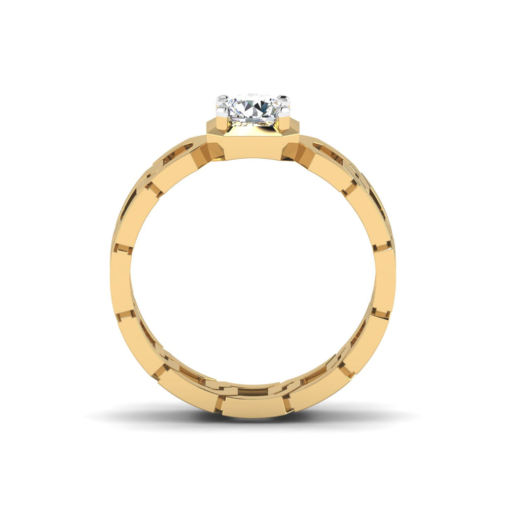 Interlocking Elegance Ring