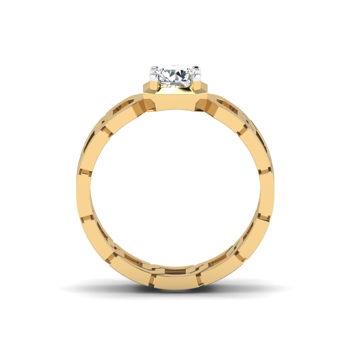 Interlocking Elegance Ring