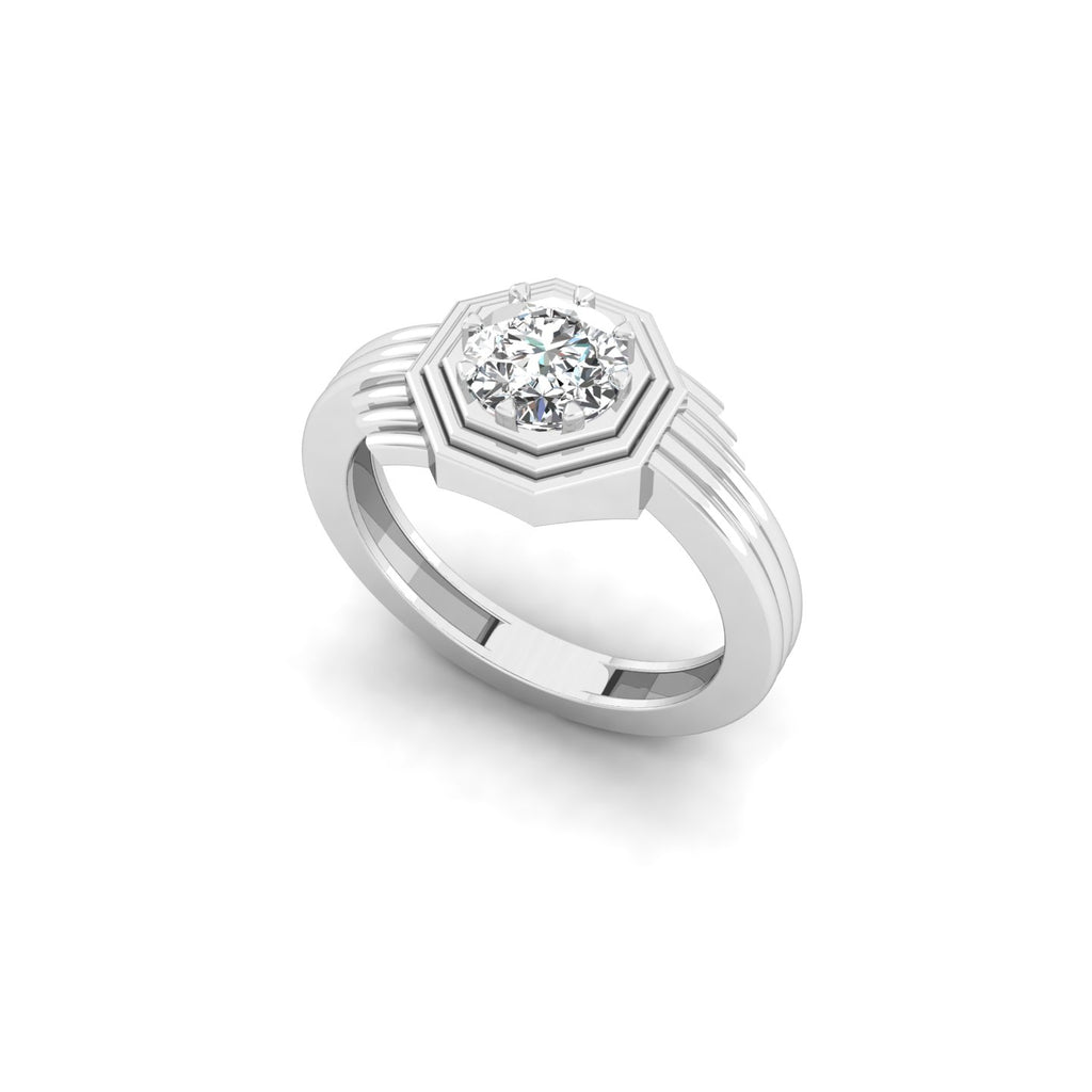 Solitaire Architect Ring