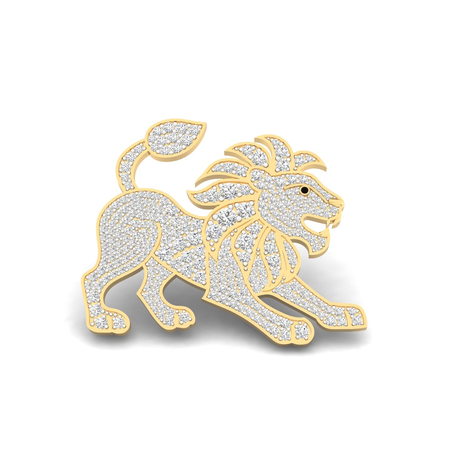 Imperion Lion Brooch