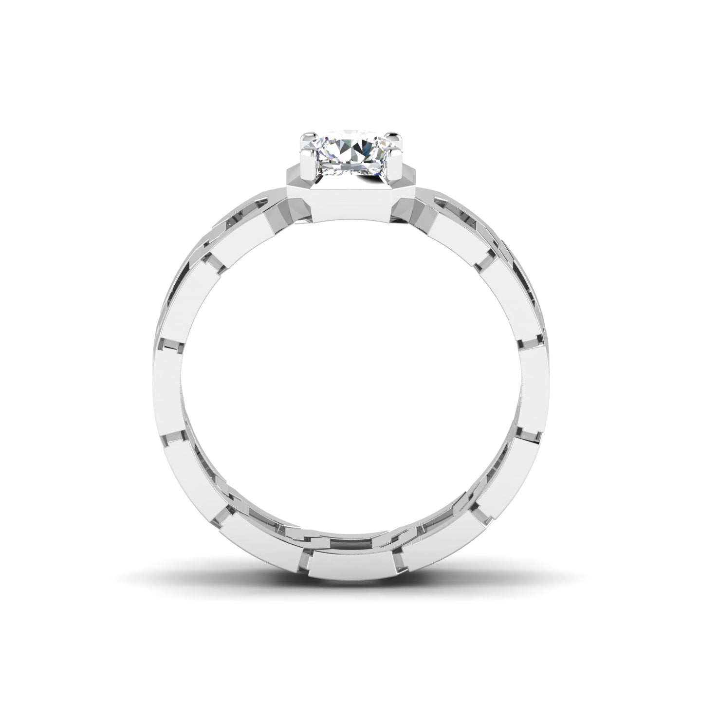 Interlocking Elegance Ring