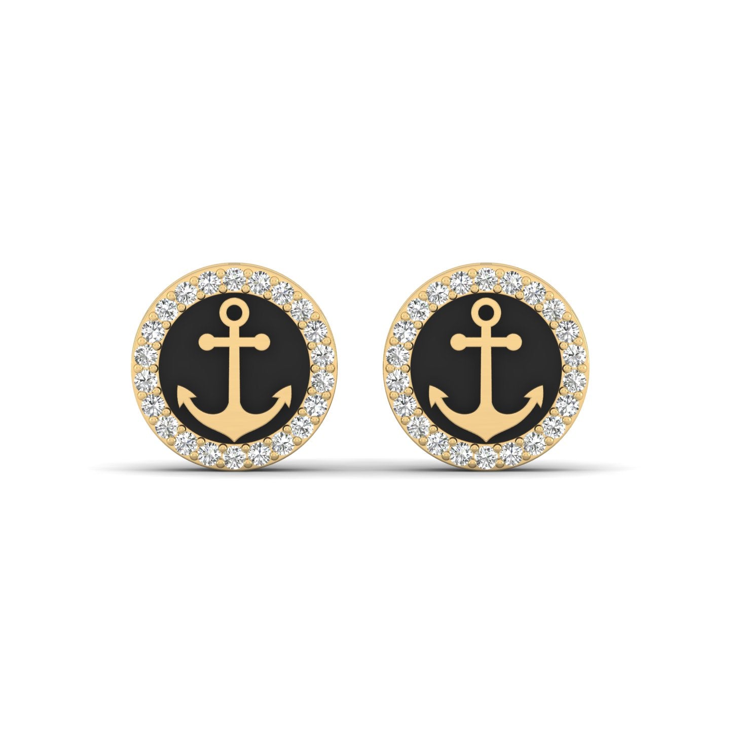 Anchorline Diamond Studs