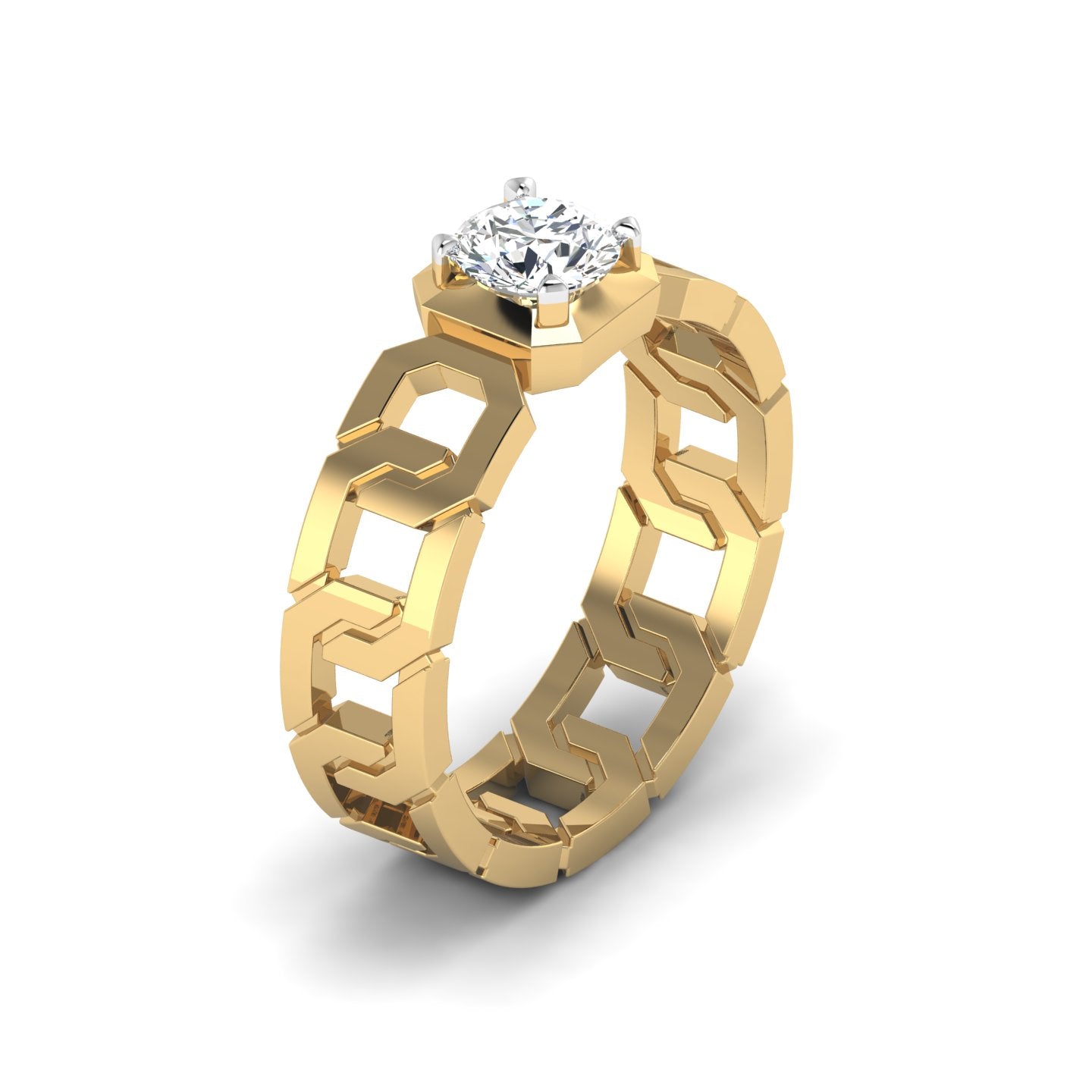 Interlocking Elegance Ring