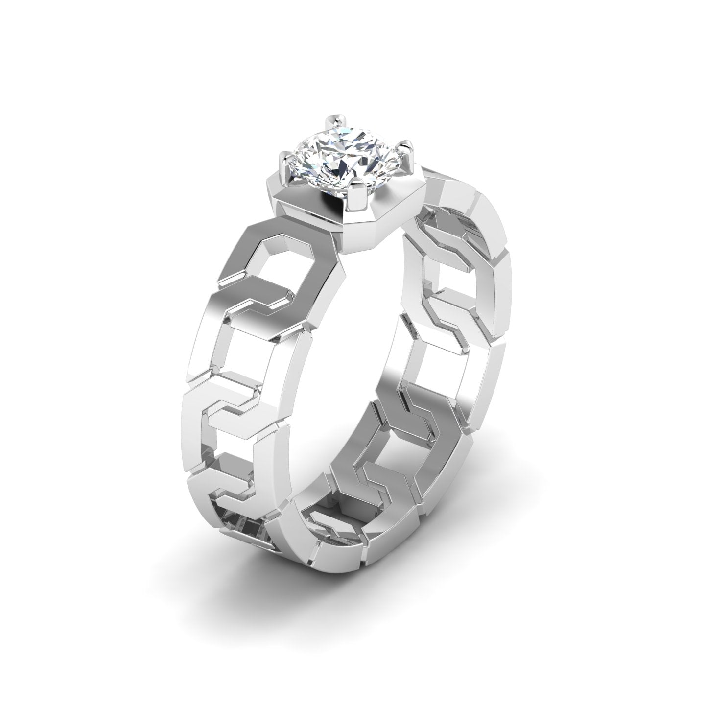 Interlocking Elegance Ring