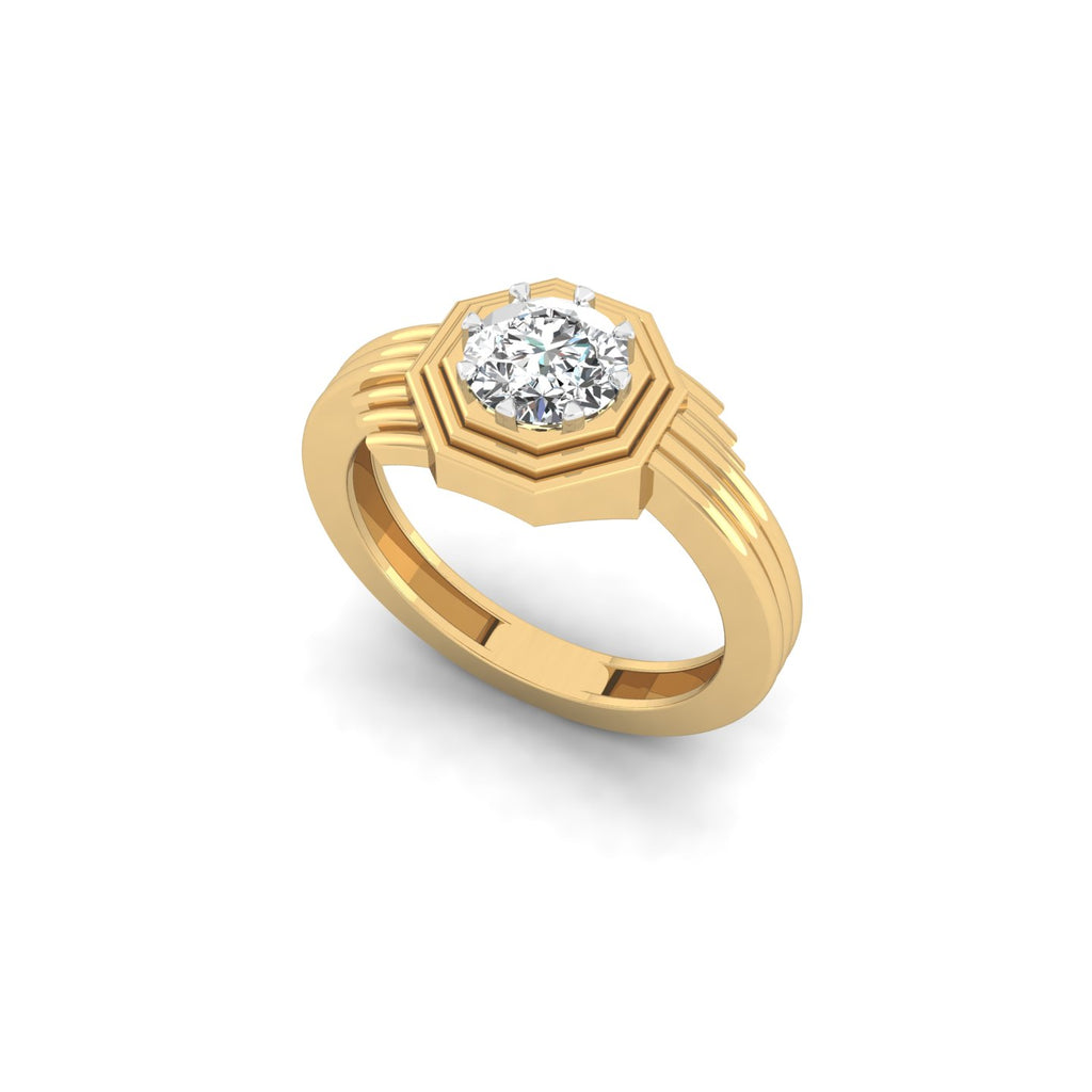 Solitaire Architect Ring