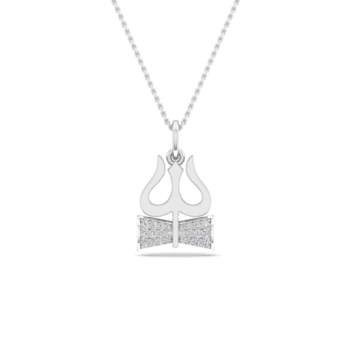 Trishakti Pave Pendant