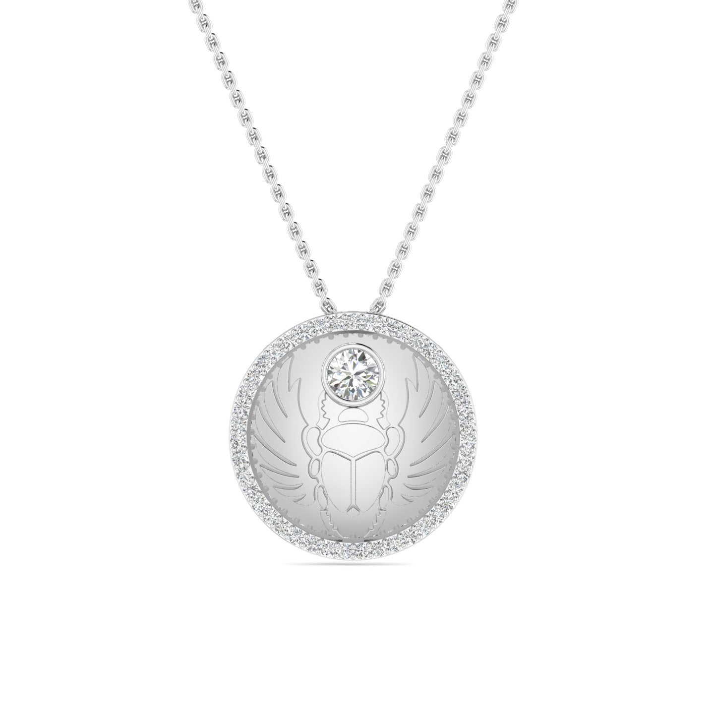Aurelia Medallion Pendant