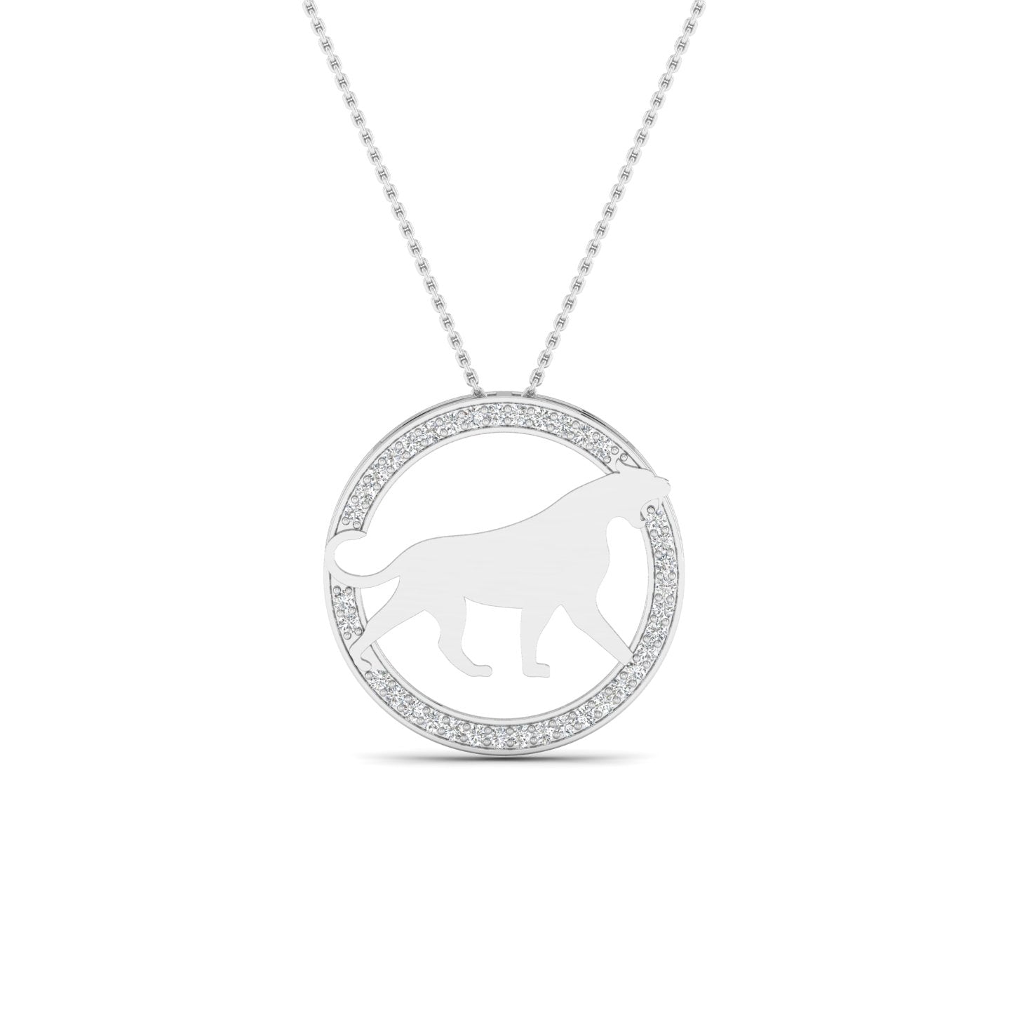 Lunar Panther Pendant