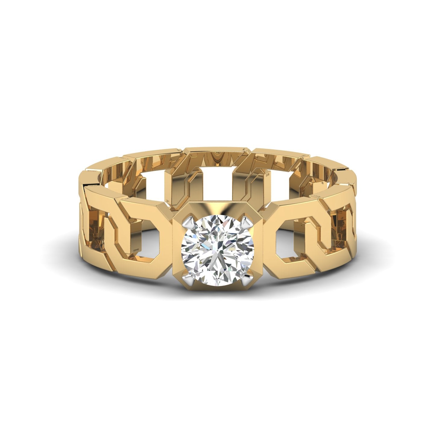 Interlocking Elegance Ring