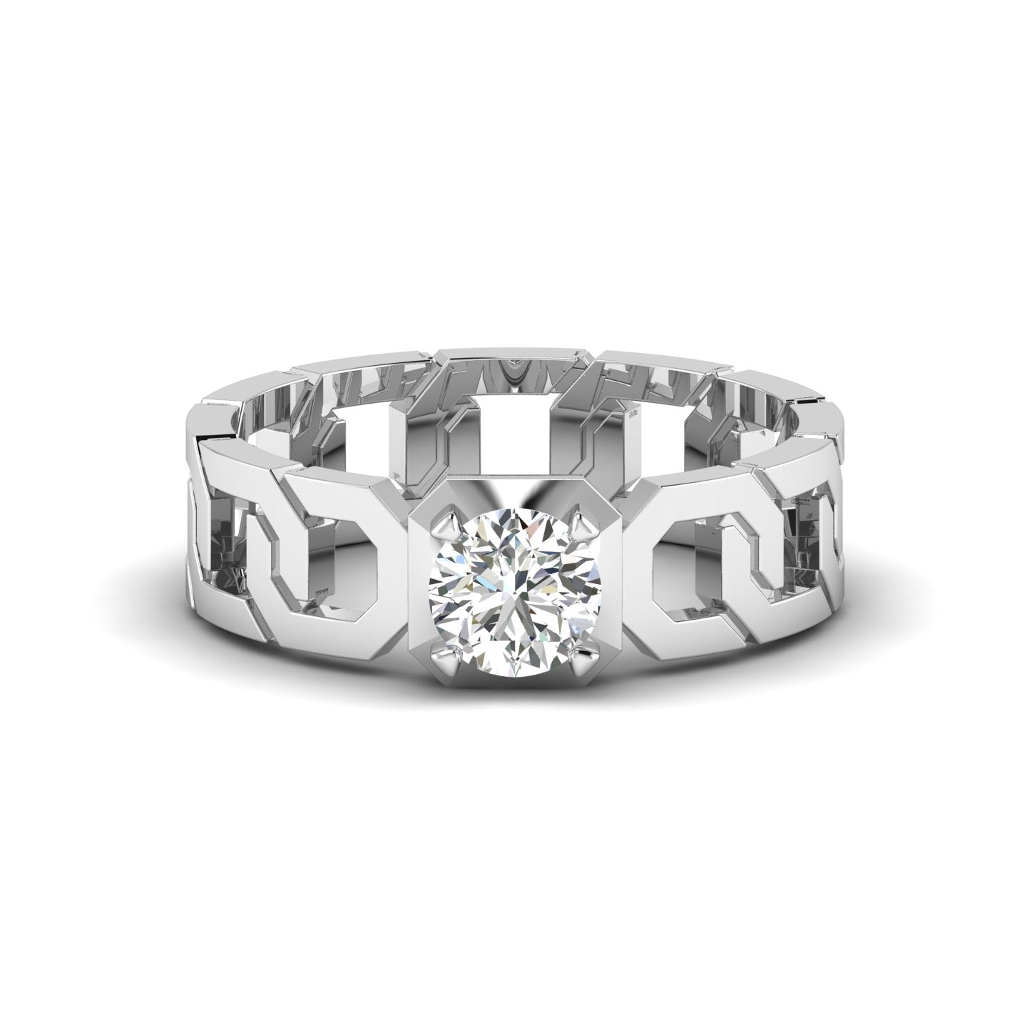 Interlocking Elegance Ring