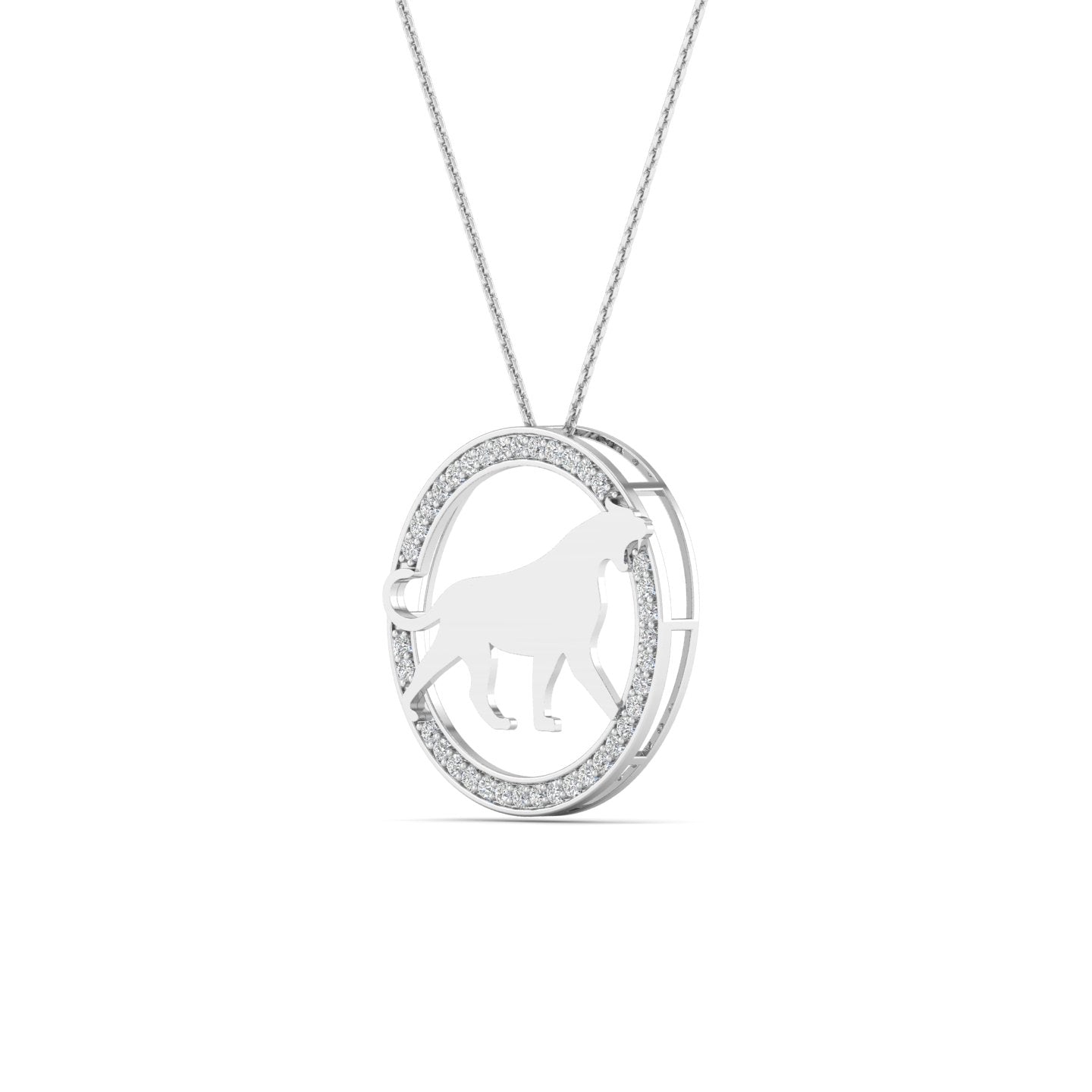 Lunar Panther Pendant