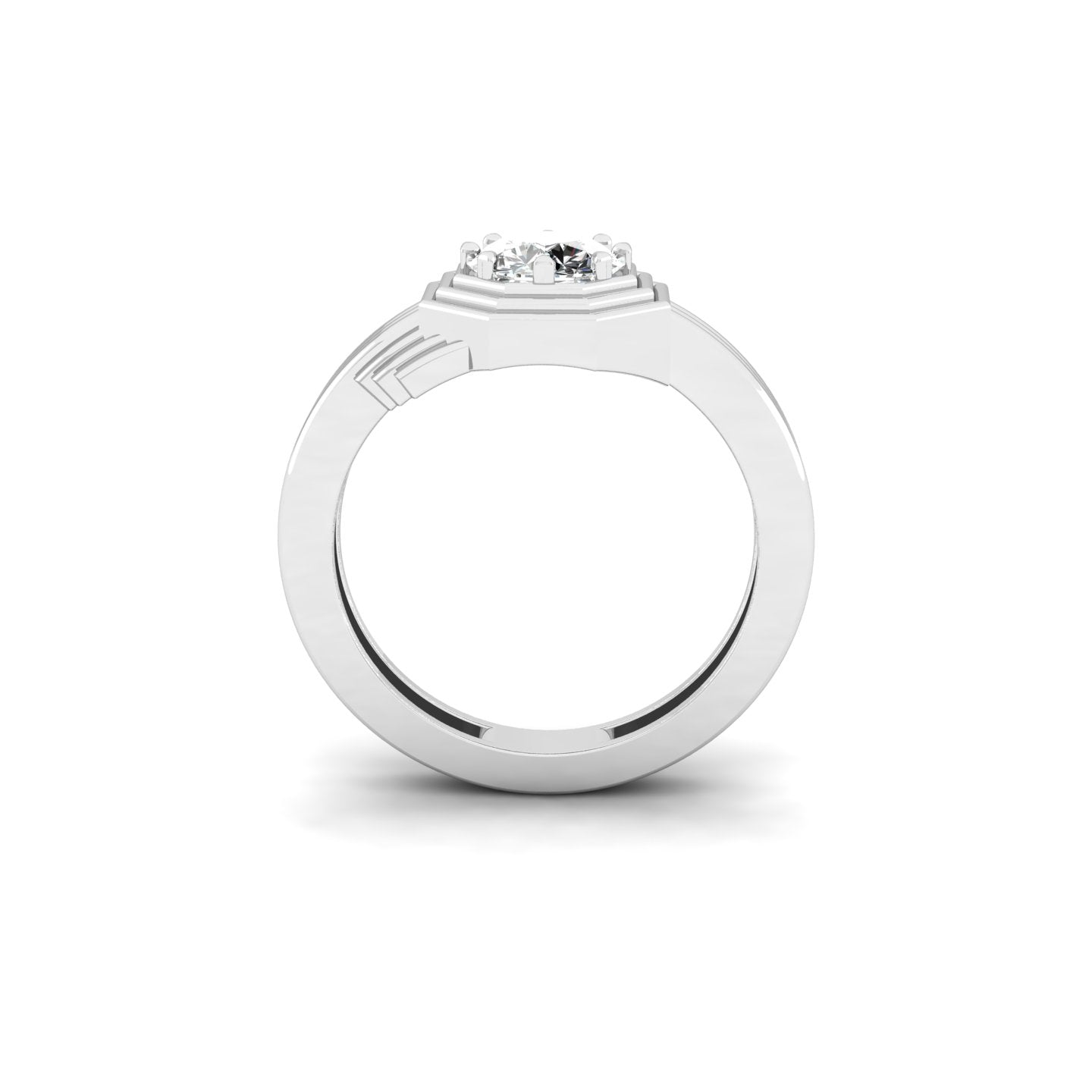 Solitaire Architect Ring