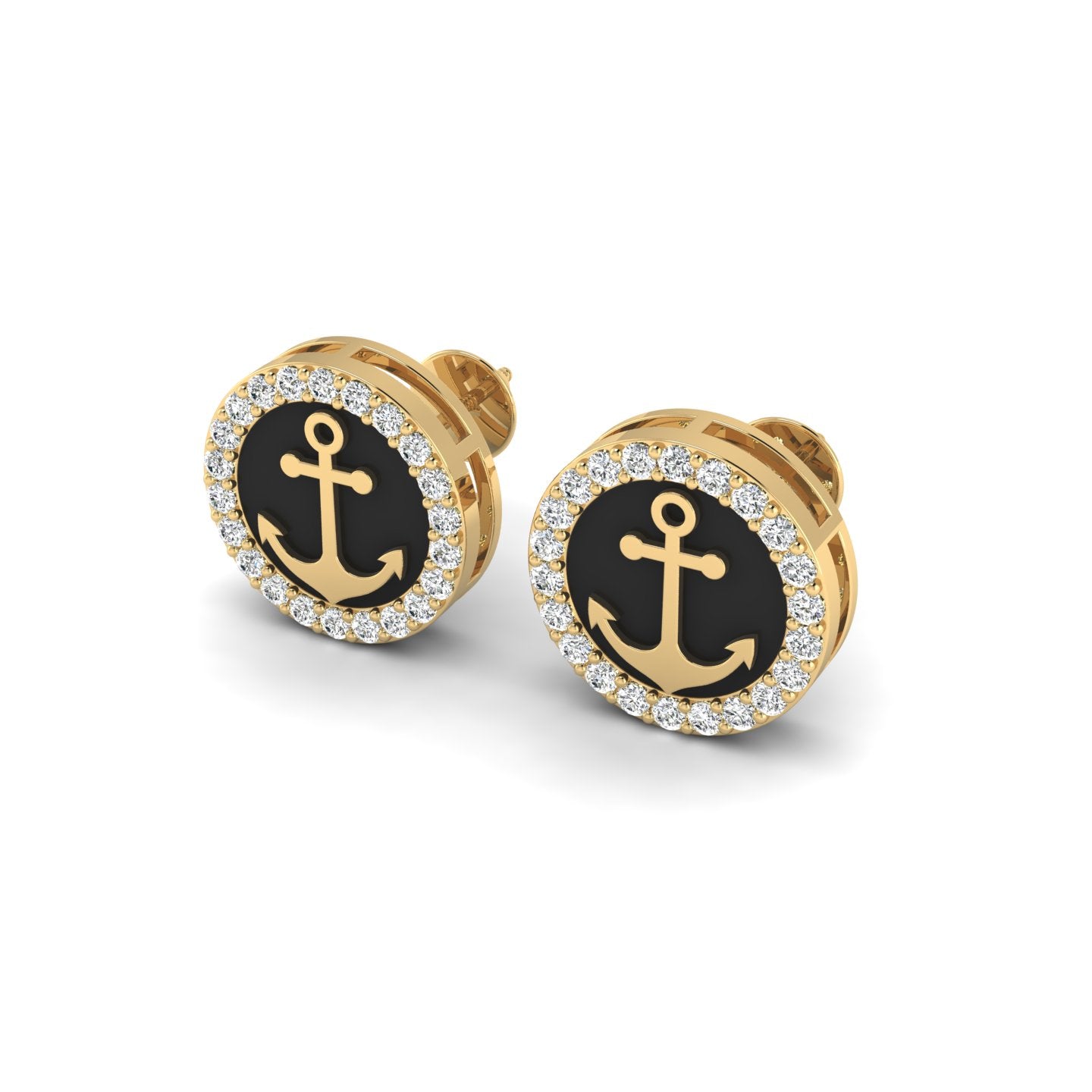Anchorline Diamond Studs