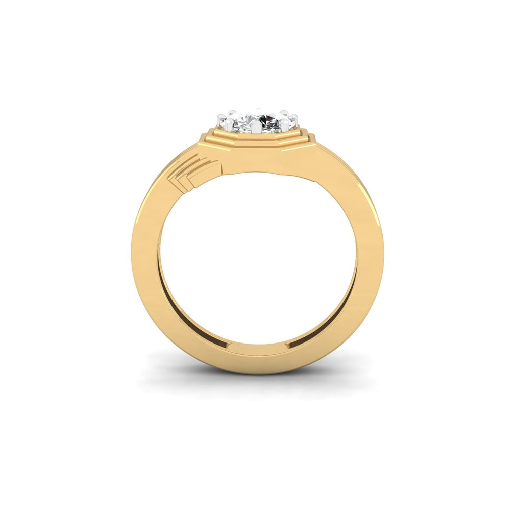 Solitaire Architect Ring