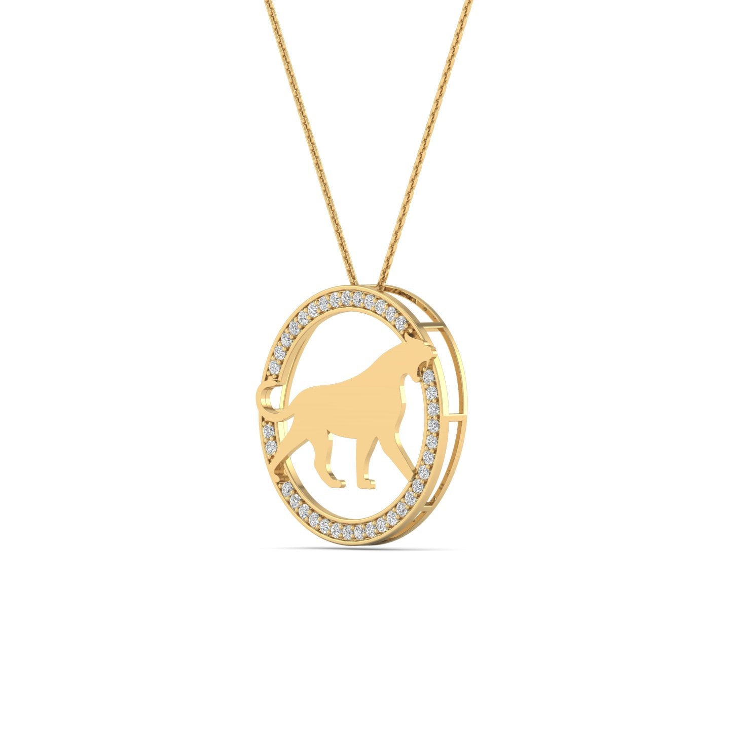 Lunar Panther Pendant