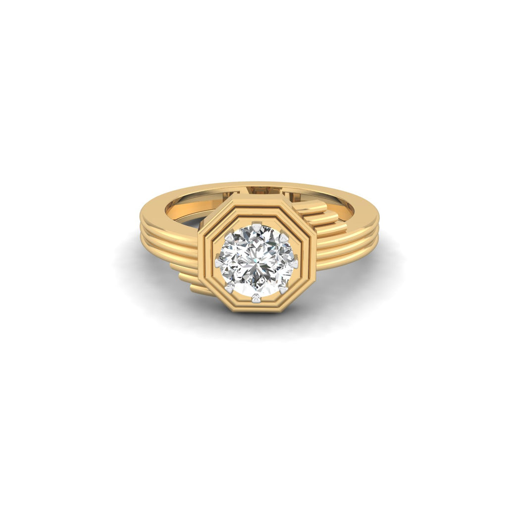 Solitaire Architect Ring