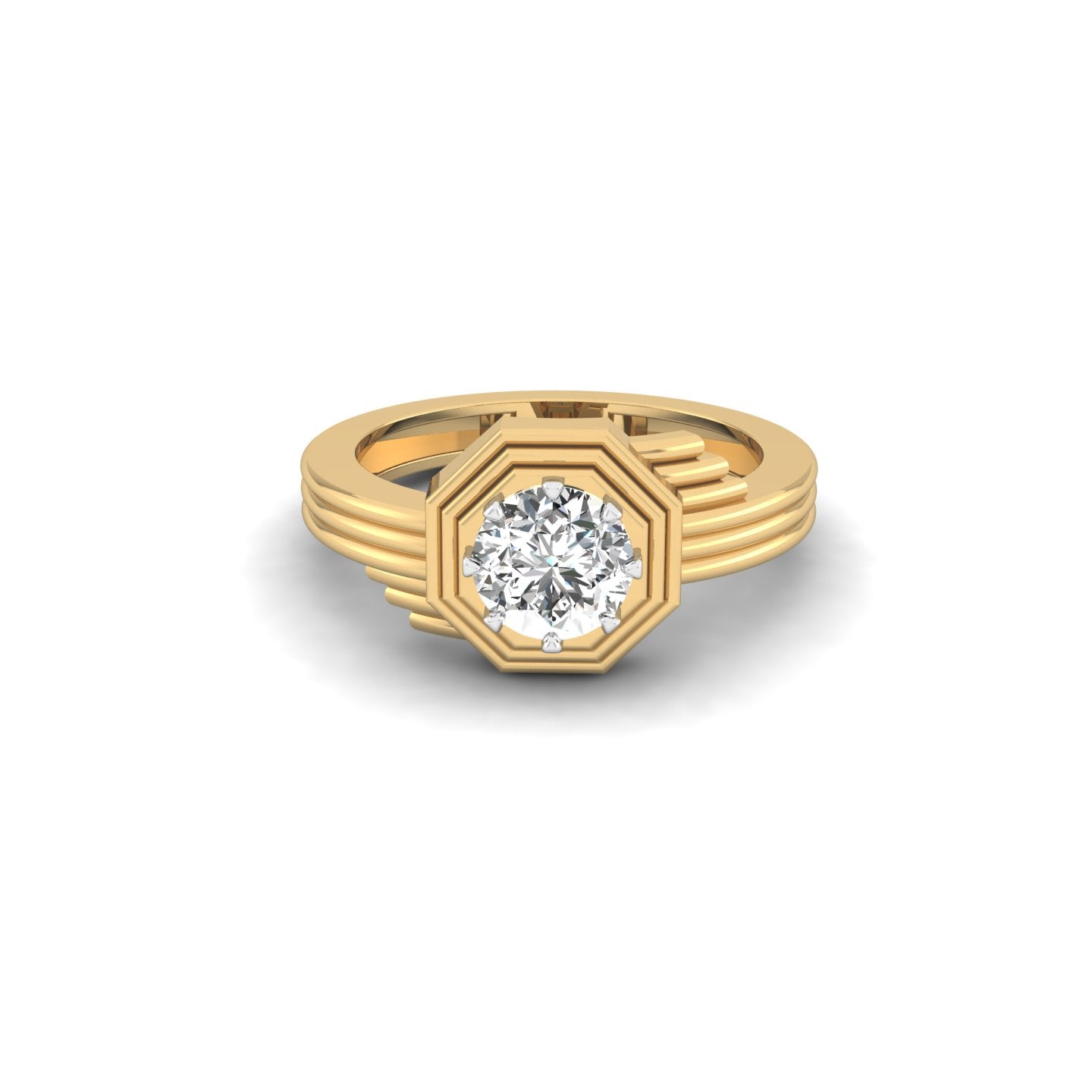 Solitaire Architect Ring