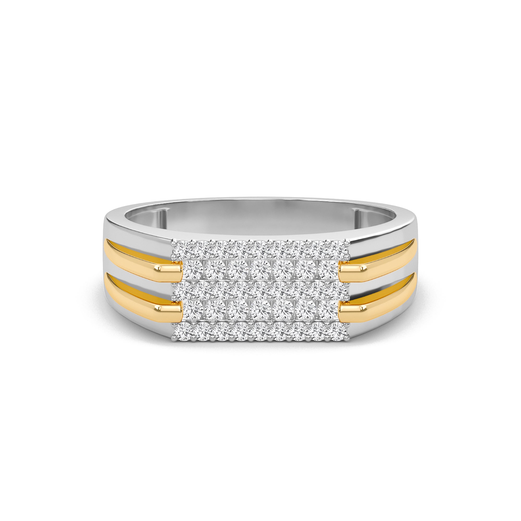 Dual Tone Men's Band