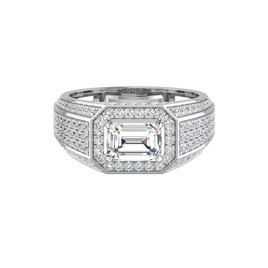 Emerald Radiance Men's Ring