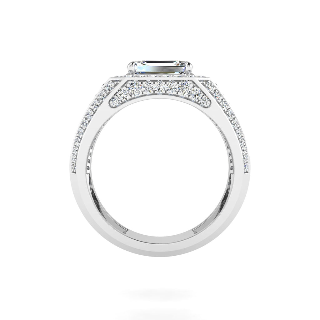 Emerald Radiance Men's Ring