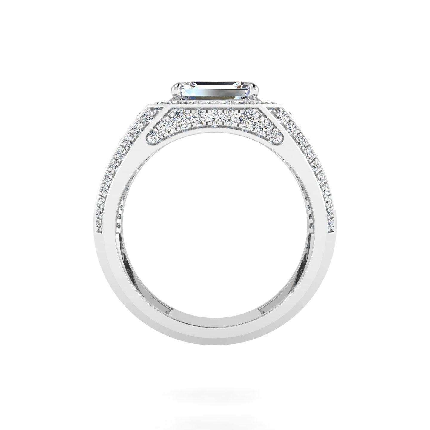 Emerald Radiance Men's Ring