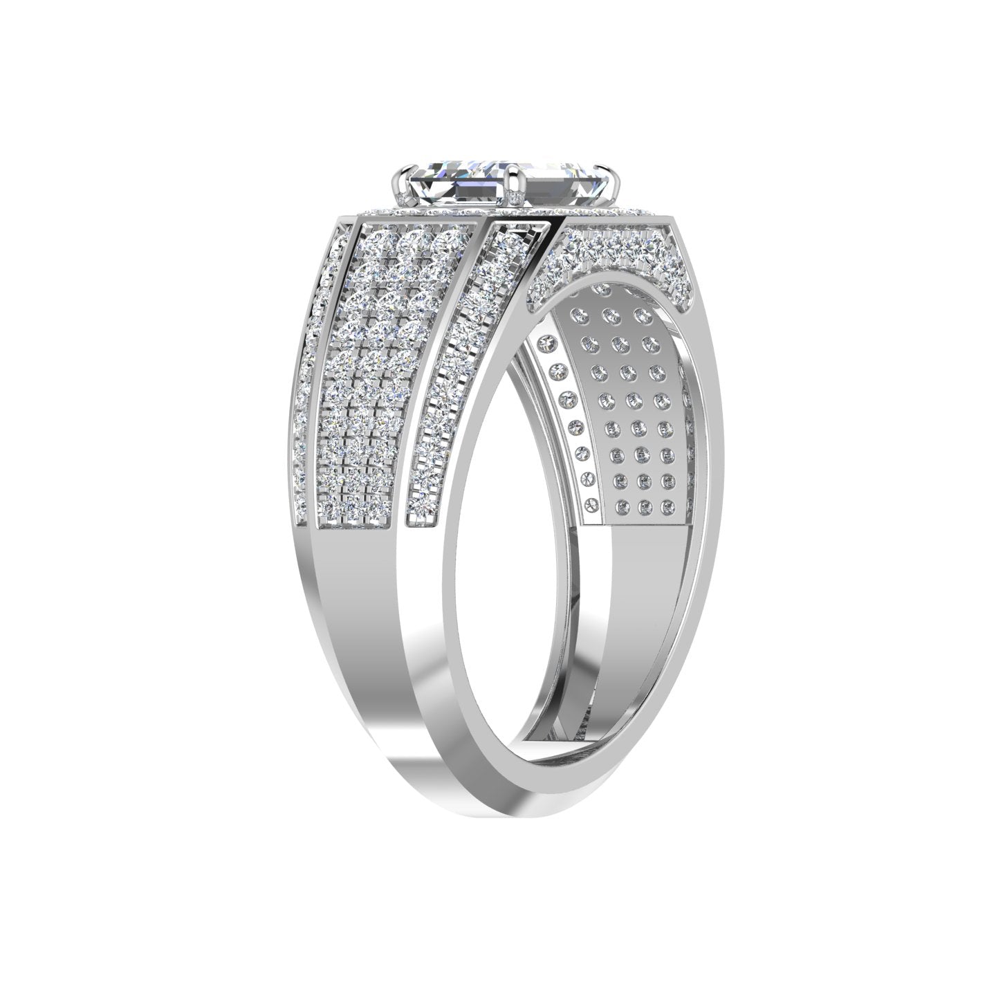 Emerald Radiance Men's Ring