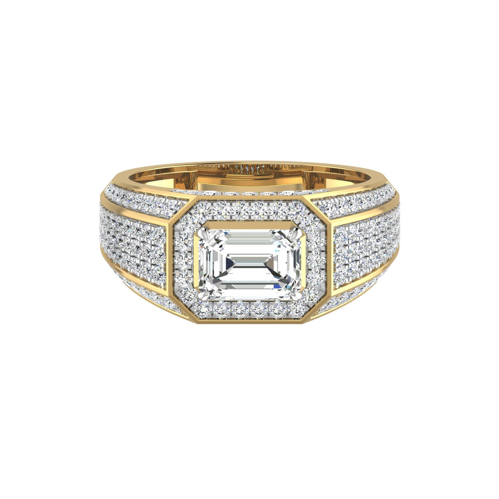Emerald Radiance Men's Ring