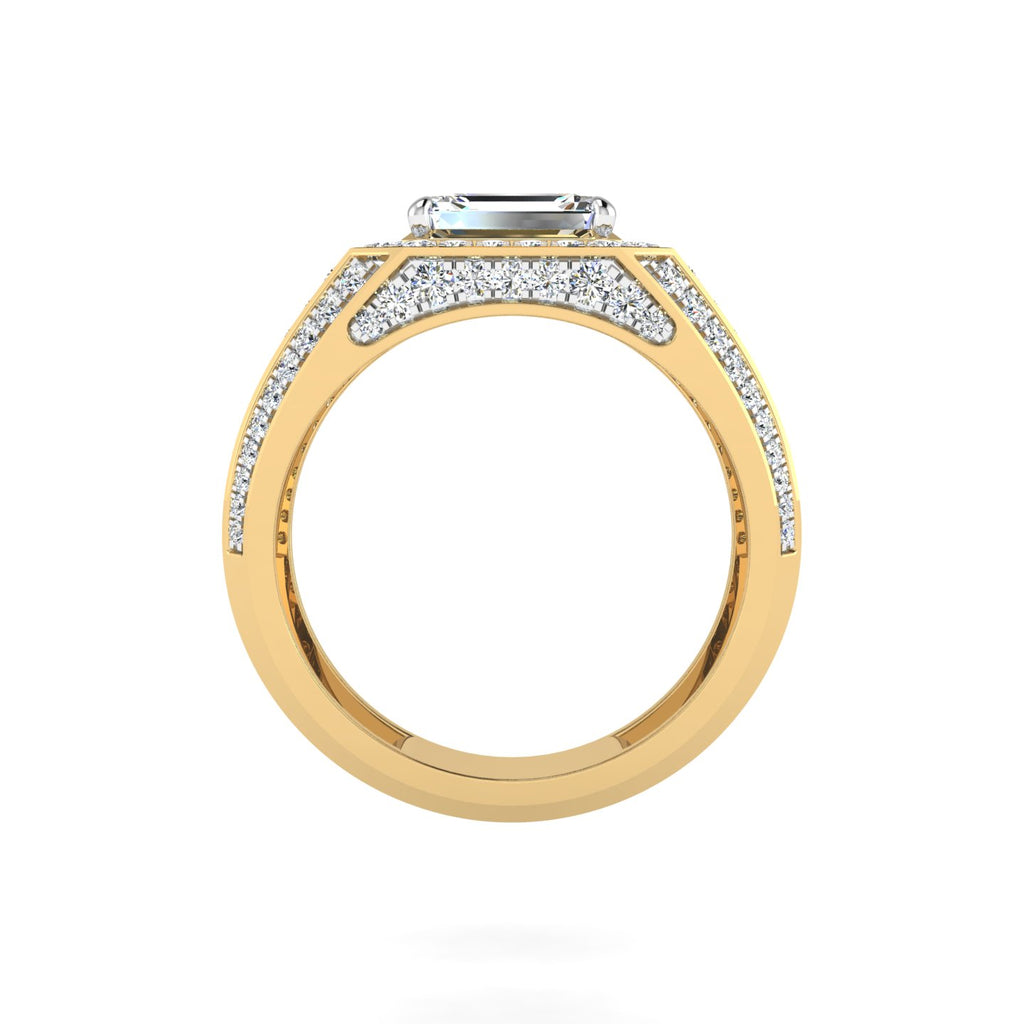 Emerald Radiance Men's Ring