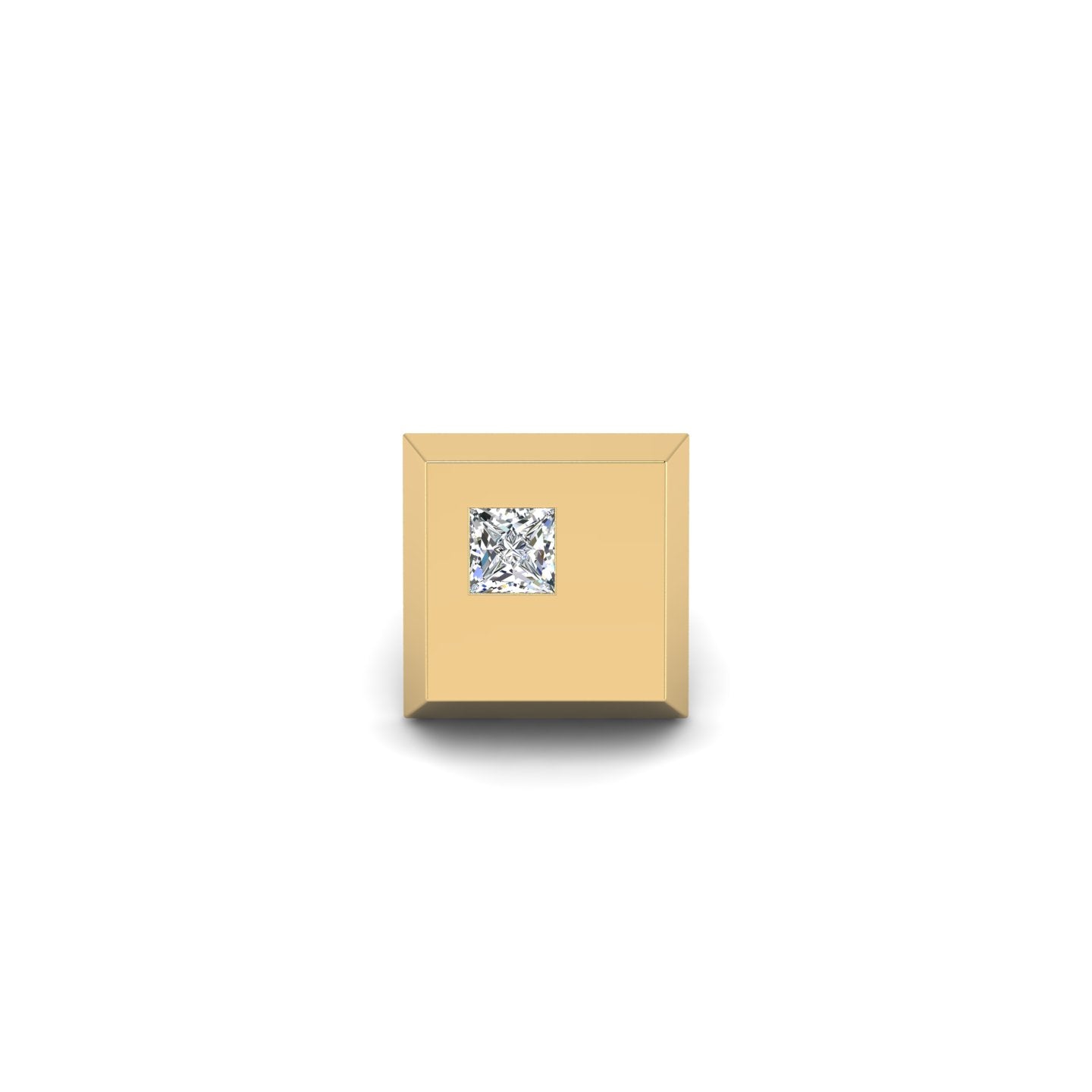 Square of Brilliance Stud