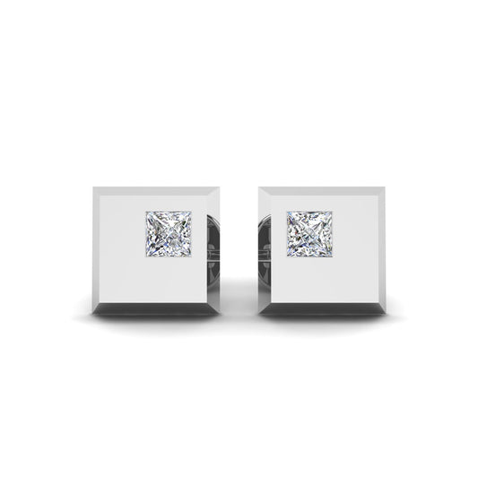 Square of Brilliance Studs