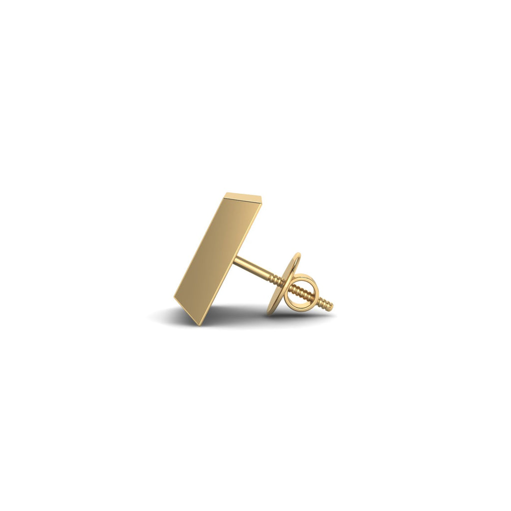 Square of Brilliance Stud