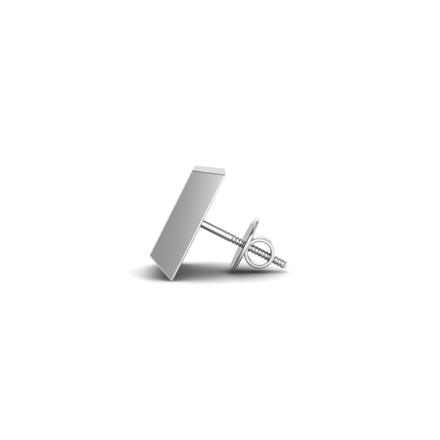 Square of Brilliance Stud