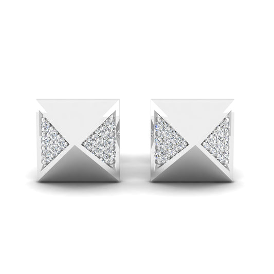 Pyramidal Pave Studs