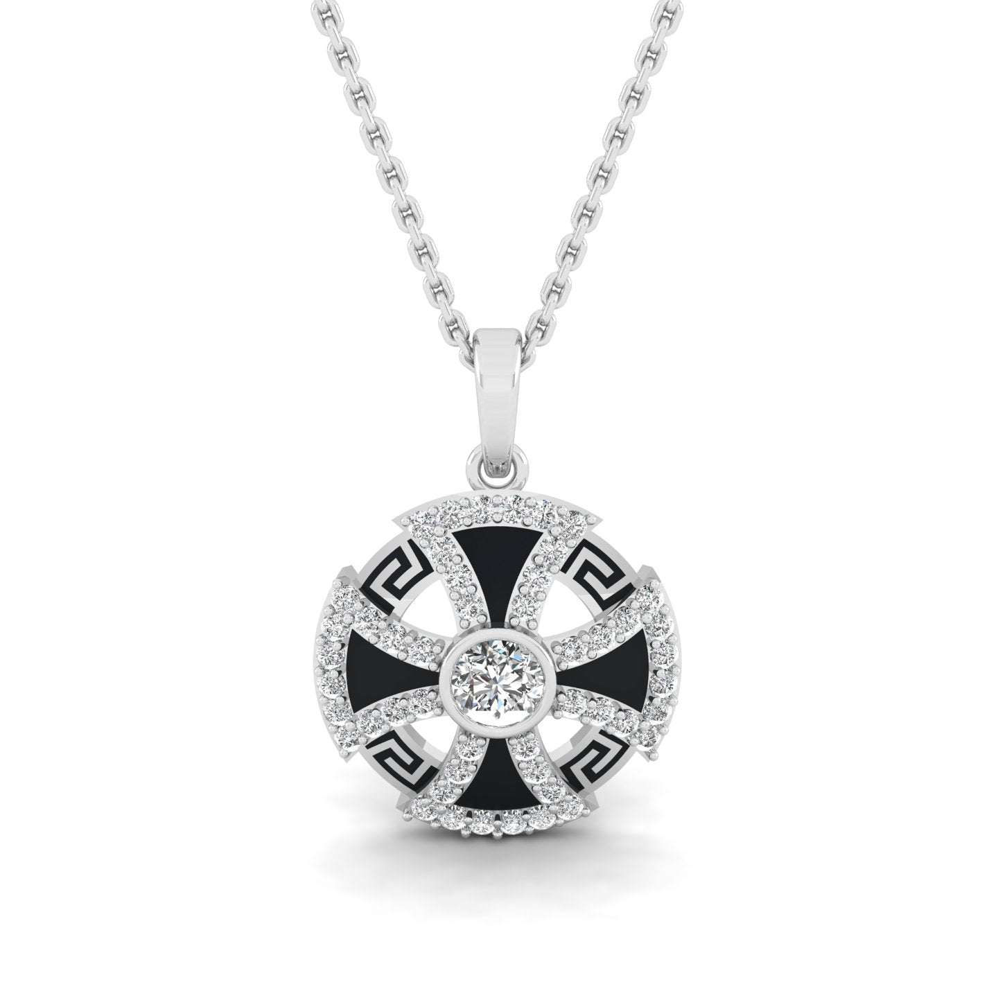 Obsidian Meridian Pendant