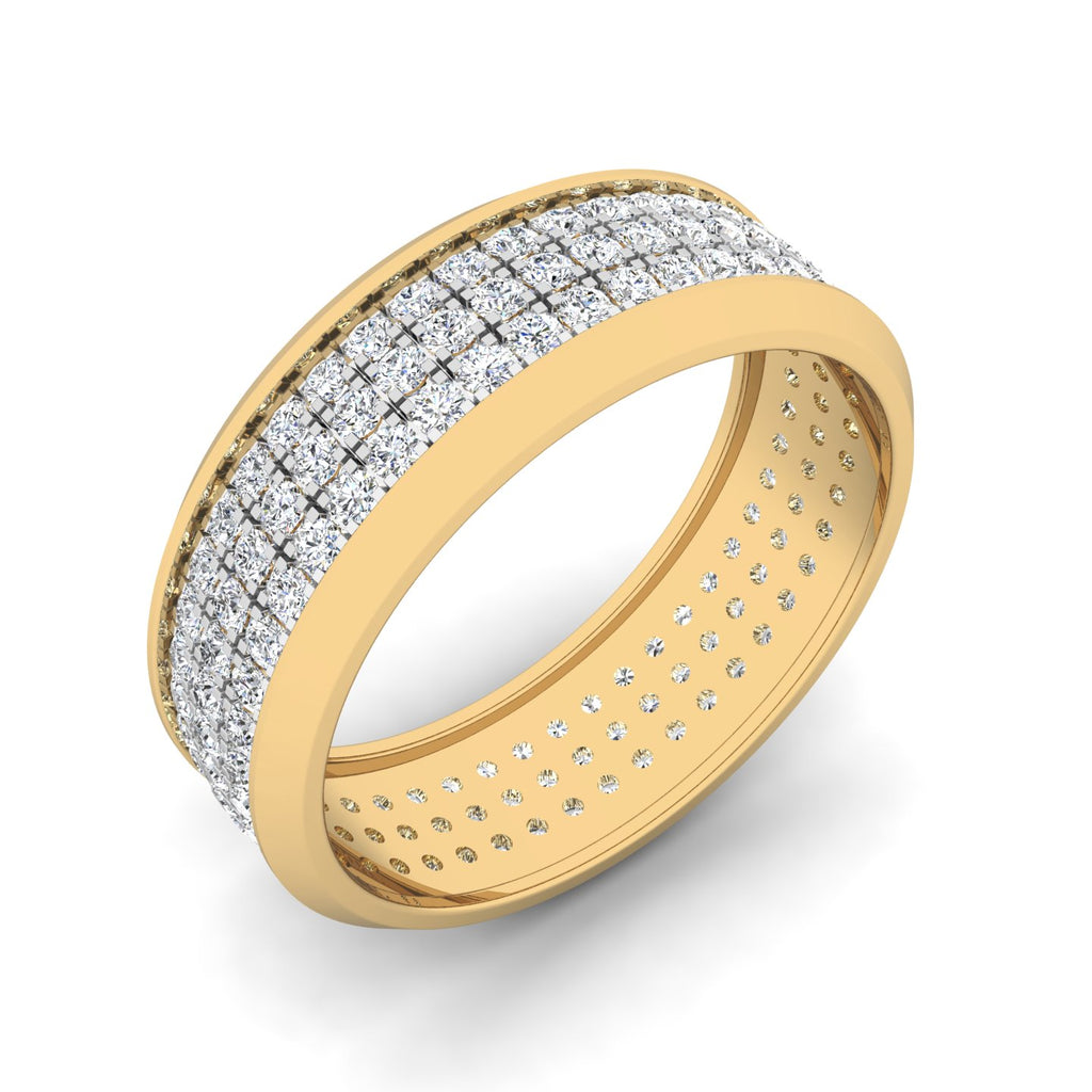 Twinkling Diamonds Band Ring
